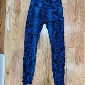 Lululemon Snake-Print Leggings
